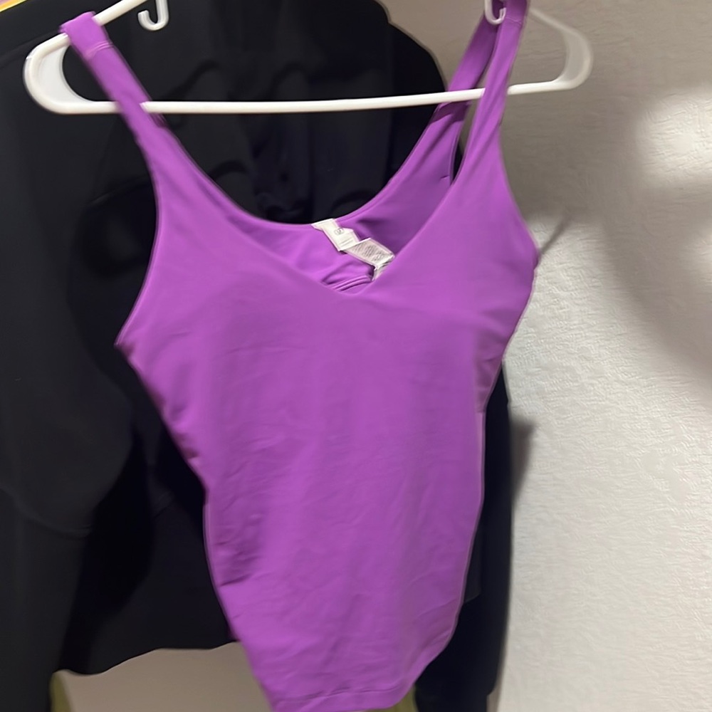 Full length moonlit magenta align tank